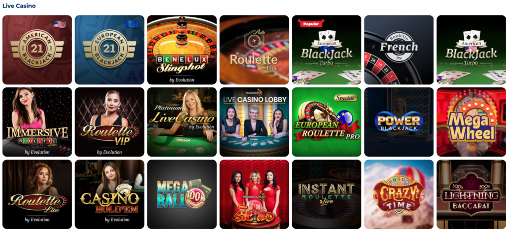 PlayToro live casino